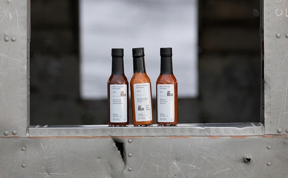 Señor Lechuga Hot Sauce x The Joe Rogan Collection x Half Face Blades