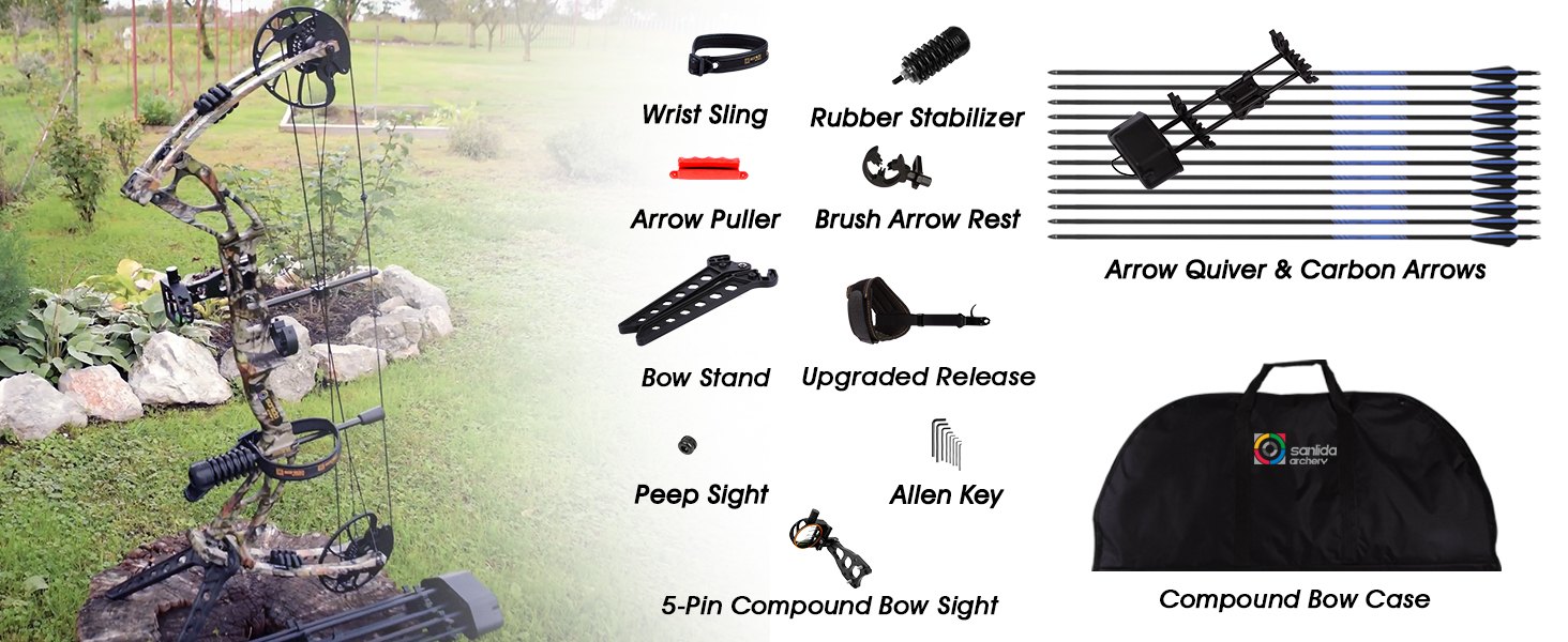Dragon X8 Compound Bow Kit 